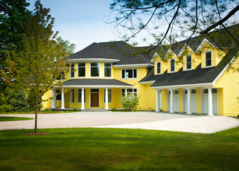 The lights are on again in the Yellow House