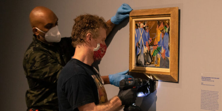 Jacob Lawrence painting, missing for decades, is found by Met visitor