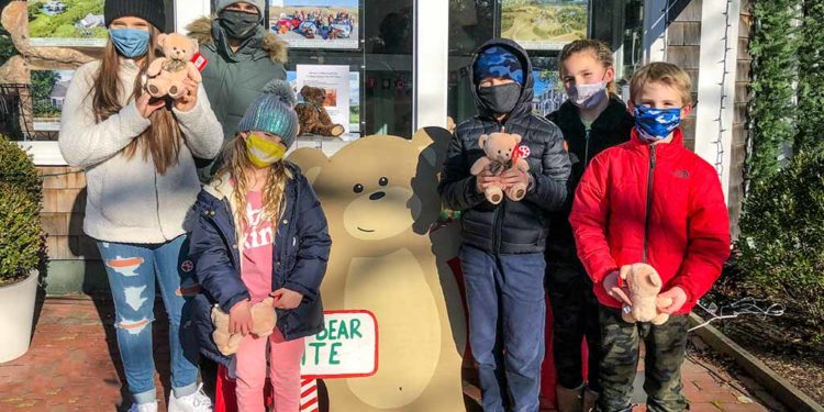 Supporting Our Neighbors With Teddies Around Town