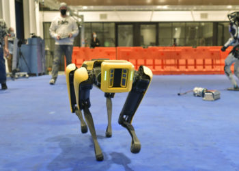 Boston Dynamics condemns art group’s ‘provocative use’ of doglike robot