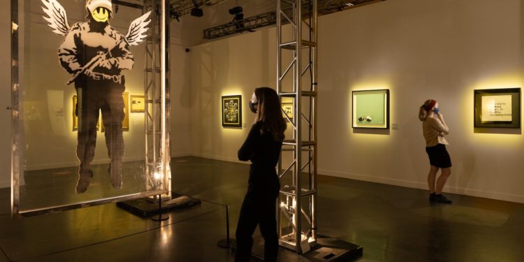 A Banksy exhibit featuring more than 100 original works is coming to Cambridge