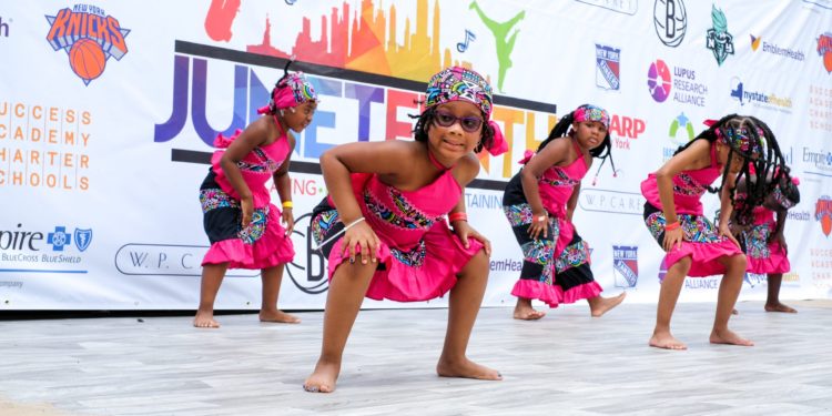 Eat, drink, and dance at the Nubian Square Juneteenth Block Party