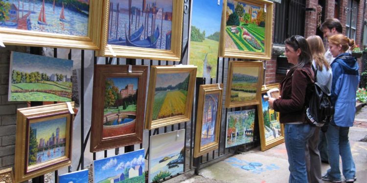 Enjoy live music and art during the Beacon Hill Art Walk