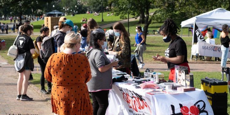 Hear from musicians, poets, and speakers at the 25th Boston Dyke March