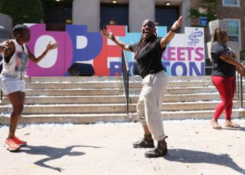 Take a look at Boston’s first Open Streets festival in Jamaica Plain