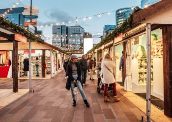 Seaport is transforming into Snowport for the holiday seaso