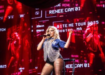 Renée Rapp at TD Garden, Boston, Oct. 2, 2025